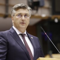 Andrej Plenković na sjednici EP