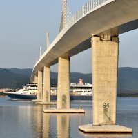 Prvi kurzer prošao ispod Pelješkog mosta