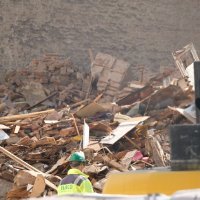 Rrušenje zgrade na uglu Đorđićeve i Petrinjske, simbola zagrebačkog potresa