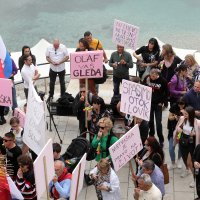 Prosvjed građana Ilovika i Lošinja zbog izgradnje luke Mrtvaška na otoku Lošinju