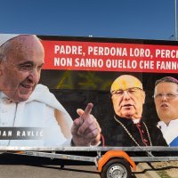 Prosvjed osječkog poduzetnika Marijana Ravlića