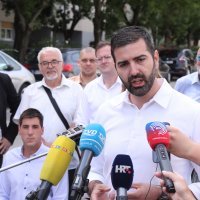 Split: Završno obraćanje kandidata SDP-a Davora Matijevića uoči nedjeljnih izbora