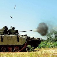 K21 u trenutku ispaljivanja