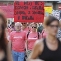Rijeka: Mirno prosvjedno okupljanje 'Hod za slobodu'