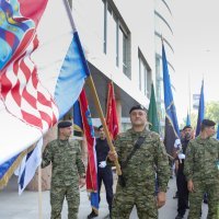 Osijek: Povodom obilježavanja Dana osječkih branitelja održan je tradicionalni svečani mimohod