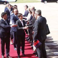 Dritan Abazović u posjetu Srbiji