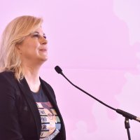 Kolinda Grabar Kitarović na LeaderSHE konferenciji u Zagrebu