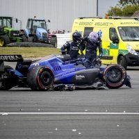 Formula 1, Silverstone, VN Velike Britanije, nesreća, 3.7.2022.