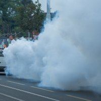 Zaprašivanje komaraca u Osijeku