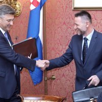 Pavo Barišić i Andrej Plenković