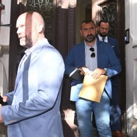 Odvjetnici Ivan Stanić i Nikola Mandić i Marko Konjuh