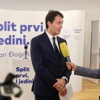 Zoran Đogaš u HDZ-ovom stožeru