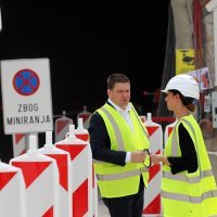 Ministar Butković u obilasku gradilišta druge cijevi Tunela Učka
