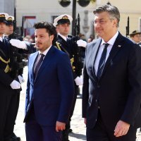 Zagreb: Plenković i Abazović nakon sastanka dali izjave za medije