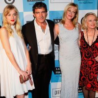 Jesse Johnson, Dakota Johnson, Antonio Banderas, Melanie Griffith, Tippi Hedren