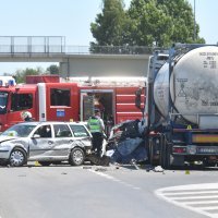 Koprivnica: U sudaru teretnjaka i tri auta poginula jedna osoba