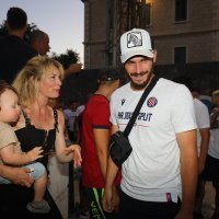 Nogometaši Hajduka na Torcida kupu, 14.7.2022.