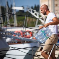 Smjena gostiju na luksuznim kruzerima u Splitu