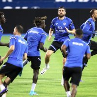 Trening nogometaša Škupija