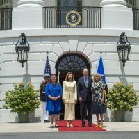 Joe i Jill Biden u Bijeloj kući dočekali prvu damu Ukrajine