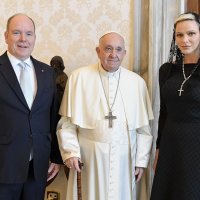 Princ Albert i princeza Charlene u Vatikanu