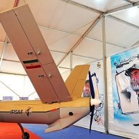 Vertikalni stabilizator drona Shahed-129 u obliku slova V