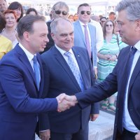 Premijer Plenković stigao u službeni posjet Solinu