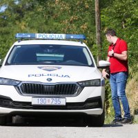 Policijski očevid na mjestu ubojstva pokraj Sesveta