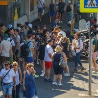 Gužve u splitskoj trajektnoj luci