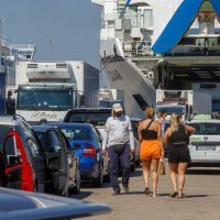 Gužve u splitskoj trajektnoj luci