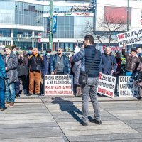 Prosvjed protiv izmjena izbornog zakona BiH iz veljače ove godine
