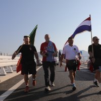 Branitelji prvi prošli preko Pelješkog mosta