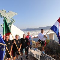 Branitelji prvi prošli preko Pelješkog mosta