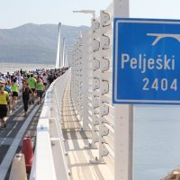 Utrka 250 trkača svih generacija na Pelješkom mostu
