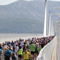 Utrka 250 trkača svih generacija na Pelješkom mostu