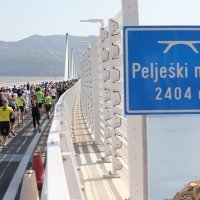 Utrka 250 trkača svih generacija na Pelješkom mostu