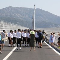 Pelješki most otvoren je za pješake