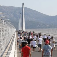 Pelješki most otvoren je za pješake