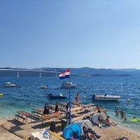 Atmosfera u Komarni uoči otvorenja Pelješkog mosta