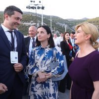 Kolinda Grabar Kitarović na otvorenju Pelješkog mosta