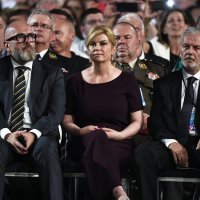 Kolinda Grabar Kitarovic, Ante Sanader