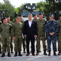 Ispraćaj 1. hrvatskog kontingenta u NATO misiju u Mađarskoj