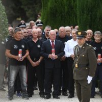 Počast poginulim pripadnicima 7. domobranske pukovnije Zadar