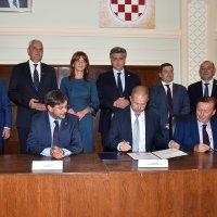 Potpisivanje Ugovora za radove na projektu pruge na dionici Hrvatski Leskovac -Karlovac