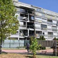 Požar na Pavlenskom putu u Zagrebu