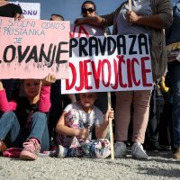 Zagreb: Na Trgu kralja Tomislava 2019. godine održan prosvjed "Pravda za djevojčice"