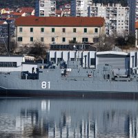 Na Kornatima se nasukao desantni brod minopolagač DBM-81 Cetina HRM-a