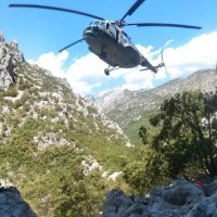 HGSS - spašavanje unesrećenih iz kanjona Velike Paklenice