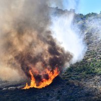 Veliki požar u dubrovačkom primorju