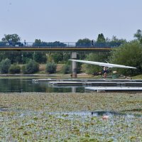 Visoke temperature pogoduju niskom vodostaju jezera Jarun